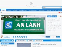 Tablet Screenshot of anlanhgauze.com